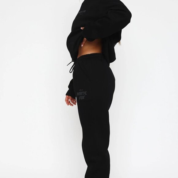 White Fox - Black Offstage Sweatpants Onyx XS Black - Picture 4 of 7